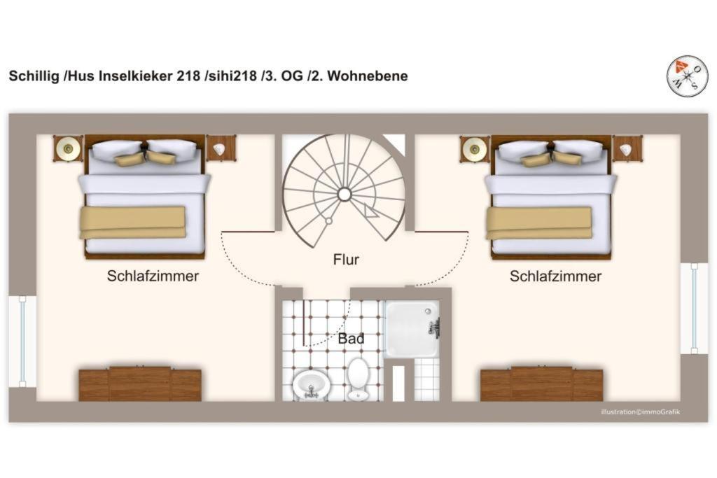 Hus Inselkieker Hus Inselkieker 218 Apartment