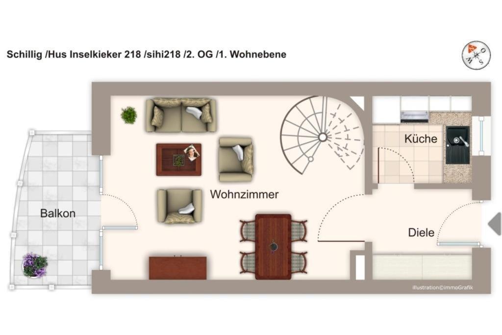 Apartment Hus Inselkieker Hus Inselkieker 218 Schillig